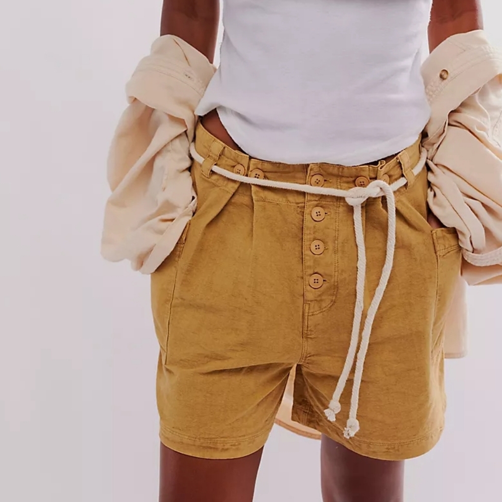 NWOT Free People Coney Beach Shorts Medium